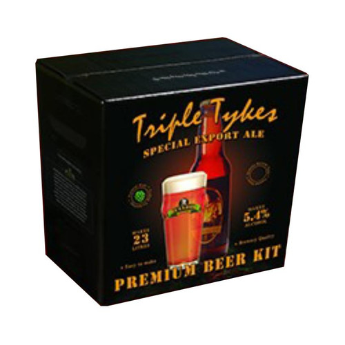 Bulldog Triple Tykes Special Export Ale Beer Kit 4kg makes 23L 40 pint Homebrew