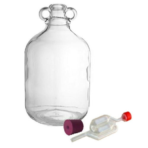 Traditional Cider Making Kit Glass Demijohn and Wine Rack Turbo, Perry, Scrumpy