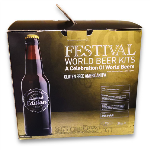 Festival Premium Ale Gluten Free American IPA 3kg Liquid Malt Extract