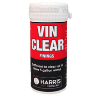 Harris Vinclear Wine Finings treats 69L (three 5 gallon batches)