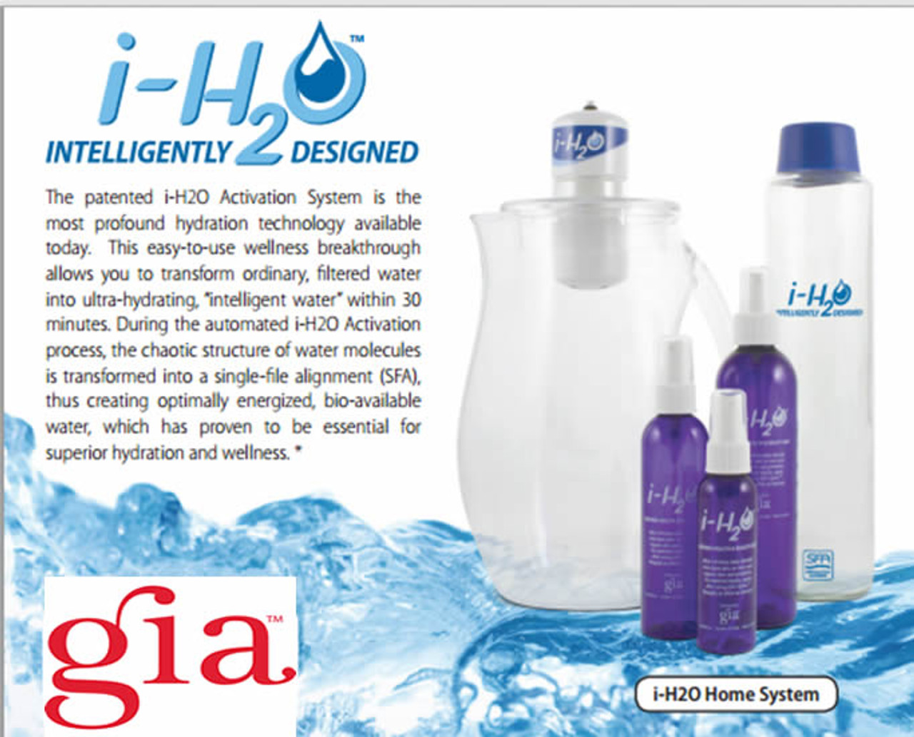 GIA Wellness iH2O System