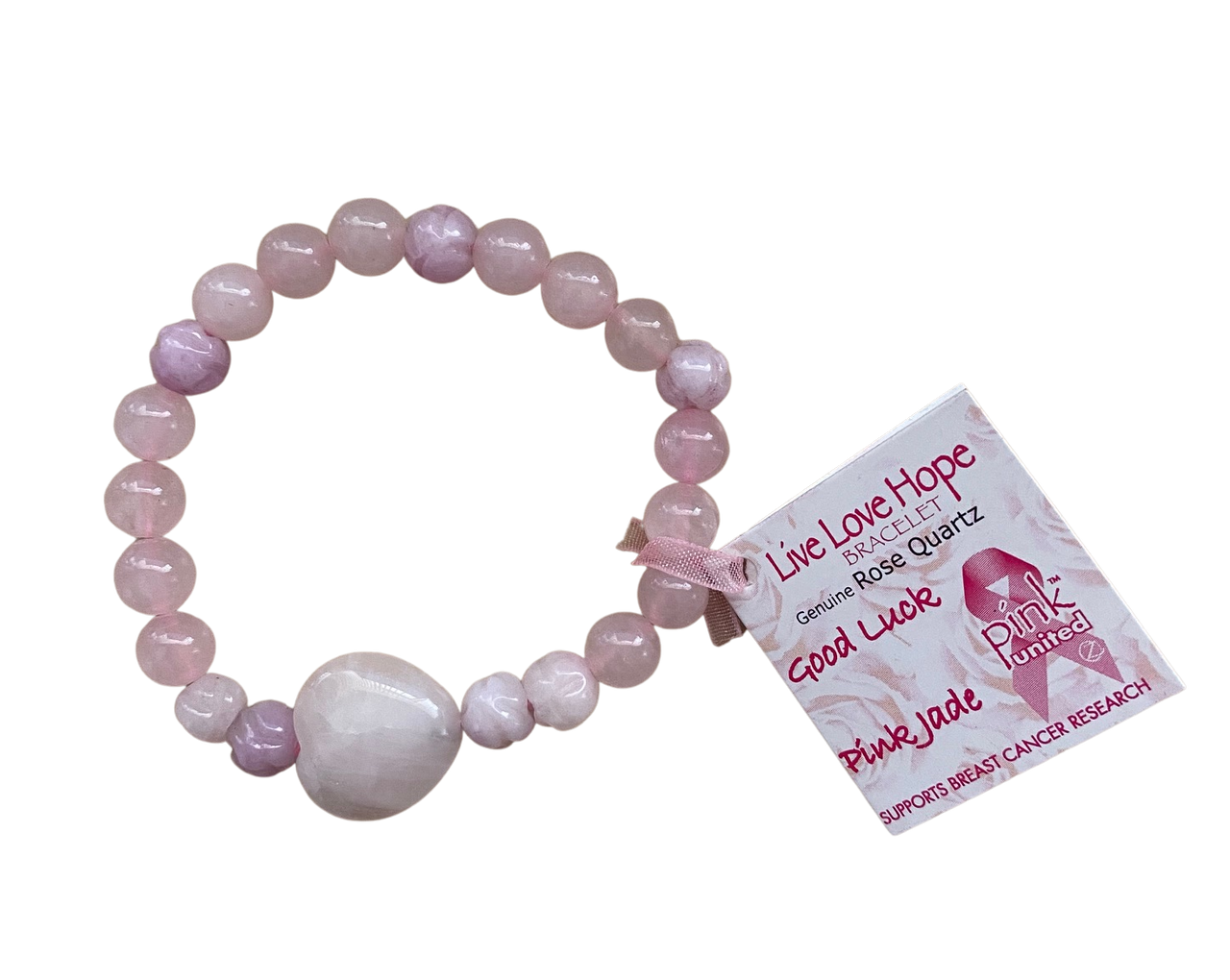 Rose Quartz Bracelet - Love, Compassion, Healing