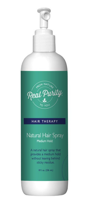 Real Purity Travel Hairspray - 30ml for hand luggage & suitcase - PureNature