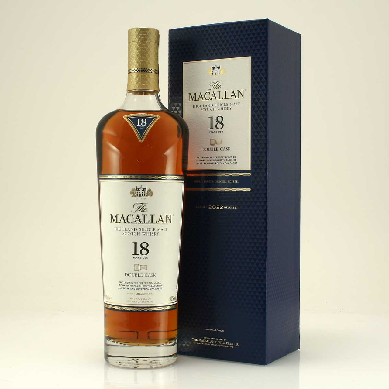 Macallan 18 y/o Double Cask Highland Single Malt 43% 70cl