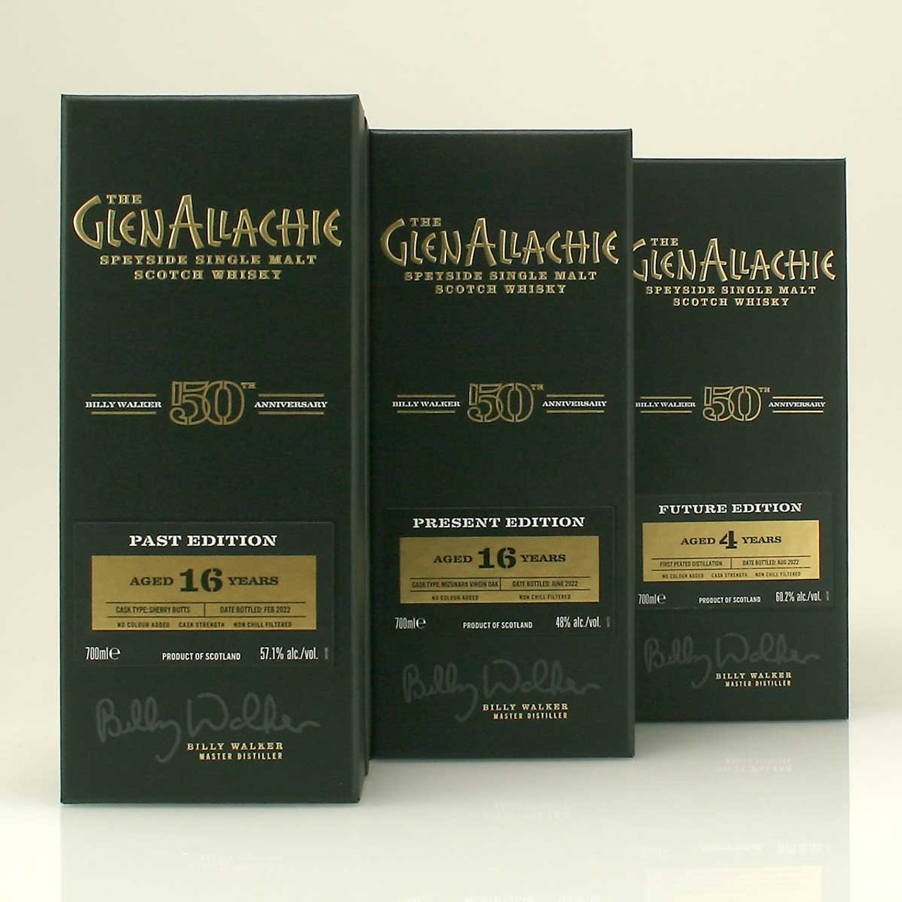 ウイスキー GLENALLACHIE-FUTURE EDITION-Billy Walker GlenAllachie Billy Walker 50th Anniversary Future Edition, 4