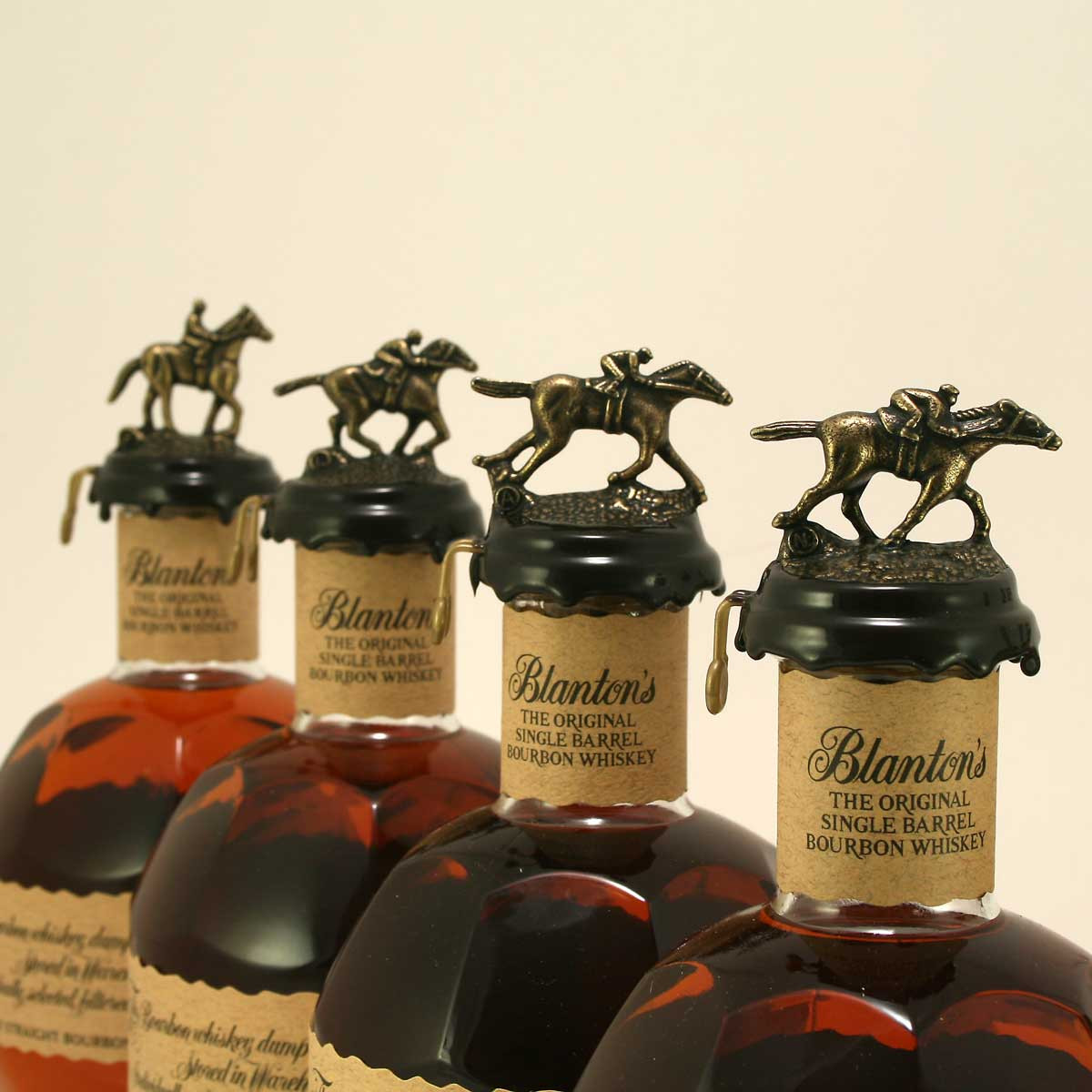 Blantons Set of 8 Single Barrel Bourbon Original Whiskey 46.5% 70cl