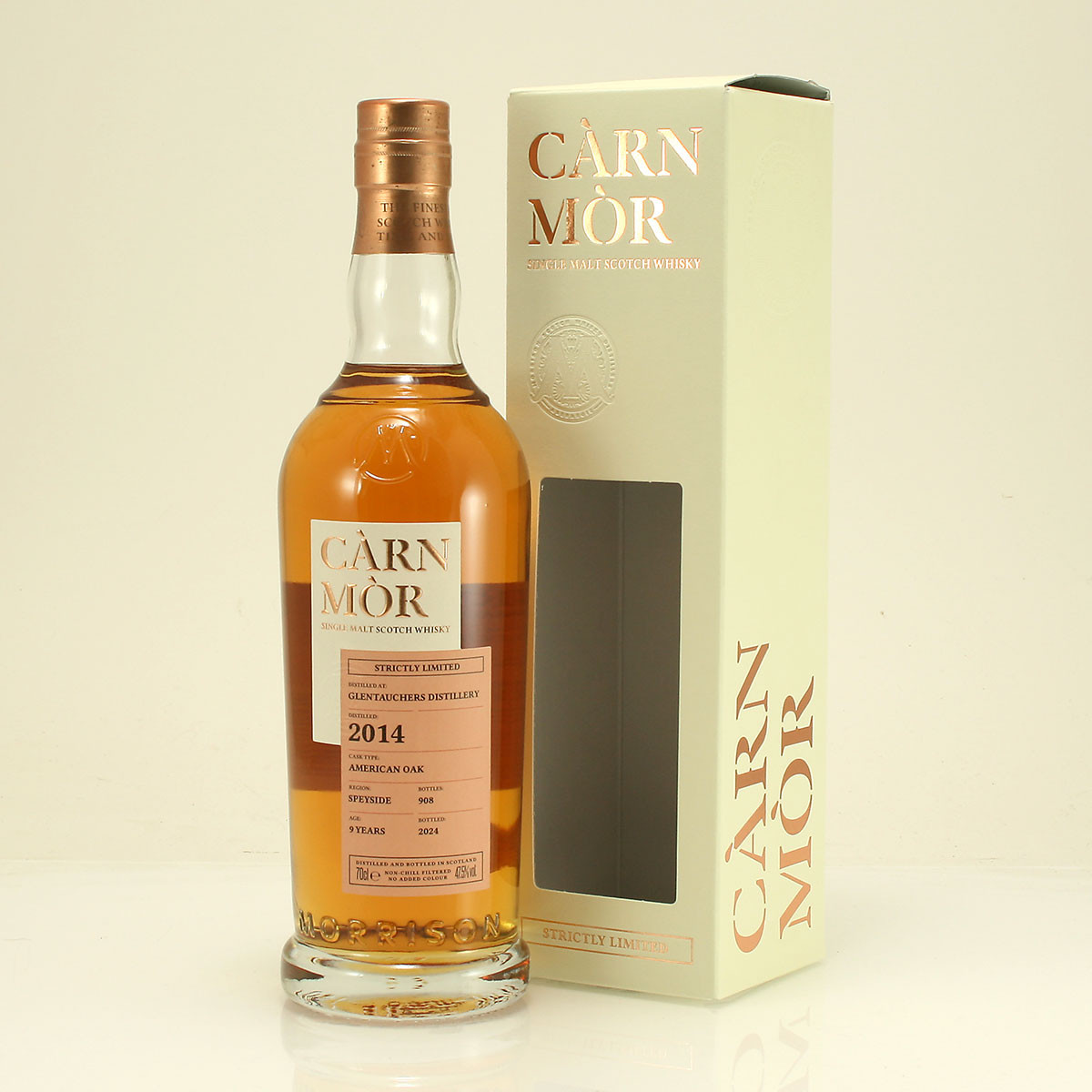 Glentauchers Distillery 2014 American Oak 9 year old Speyside