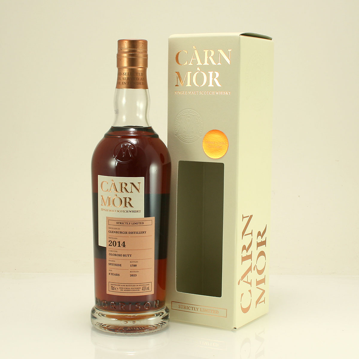 CARN MOR 8年ウイスキー 2014年 700ml 限定版 Glenburgie Distillery 2014, Oloroso Sherry Finish, 8 year old