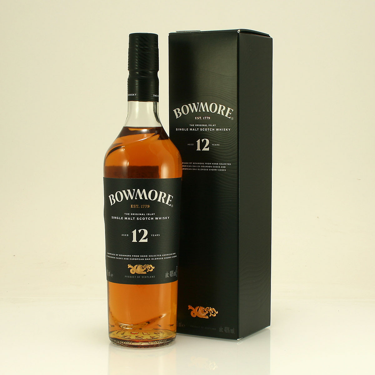 Bowmore 12 year old Islay Single Malt Scotch Whisky 40% 70cl