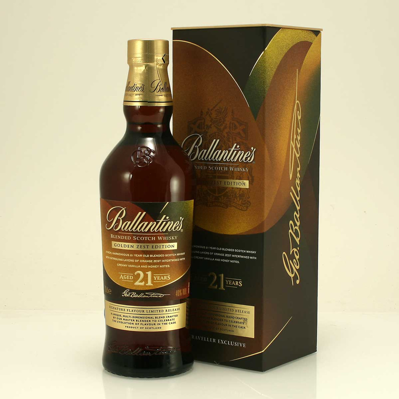 Ballantine's golden zest Ballantines 21 Year Old - Golden