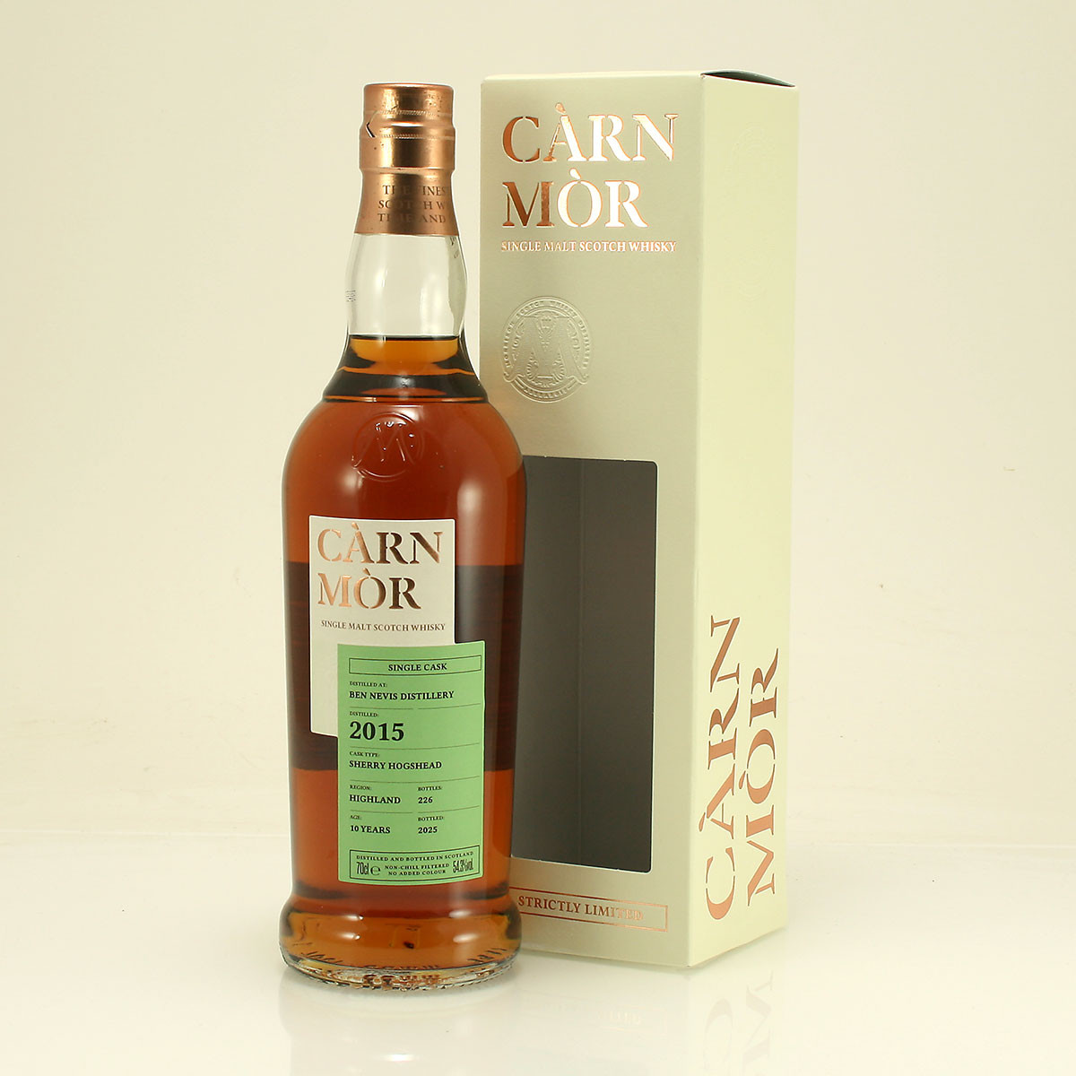 Ben Nevis Distillery 2015 Sherry Hogshead Single Cask 10 year old