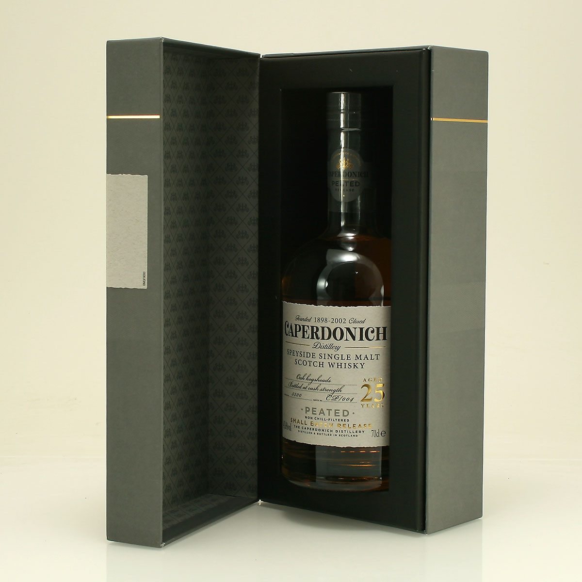 Caperdonich Distillery (Closed in 2002) 25 year old Peated 'Rare