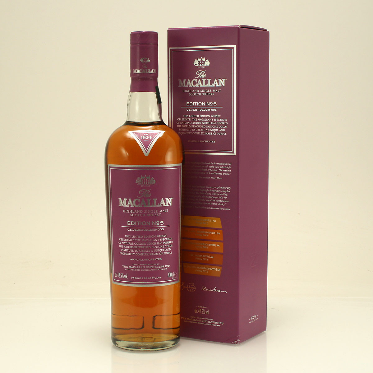 ザ·マッカランエディションNo.5(48%700ml) エディション マッカラン No.5 The NO.5 ザ ザ・マッカラン Edition