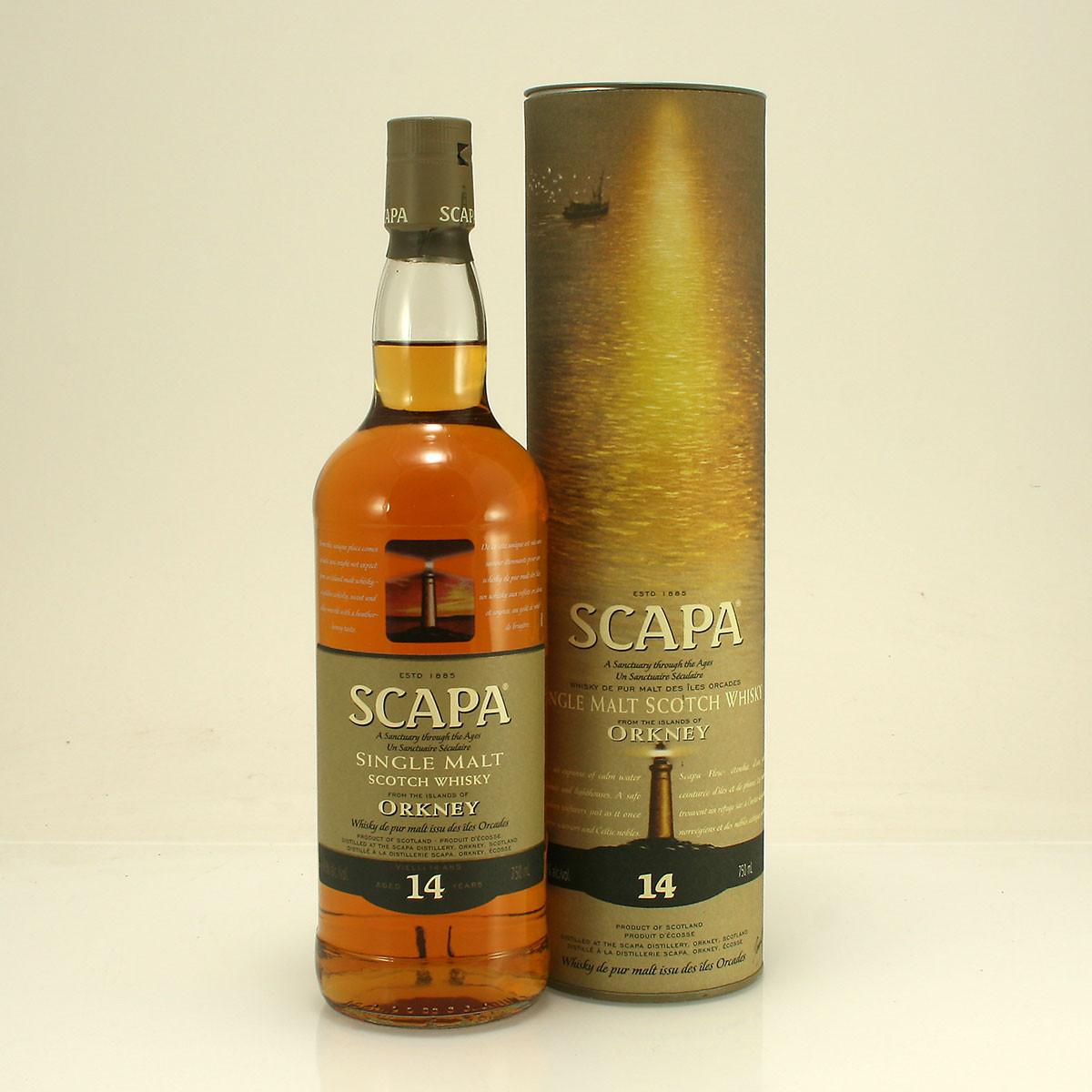 Scapa 14 year old Orkney Single Malt Scotch Whisky 40% 70cl