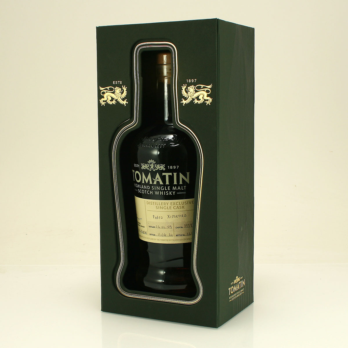 TOMATIN 10 YEARS OLD PURE MALT 未開封　箱付 Tomatin Distillery Exclusive Hand Filled at the Distillery Single