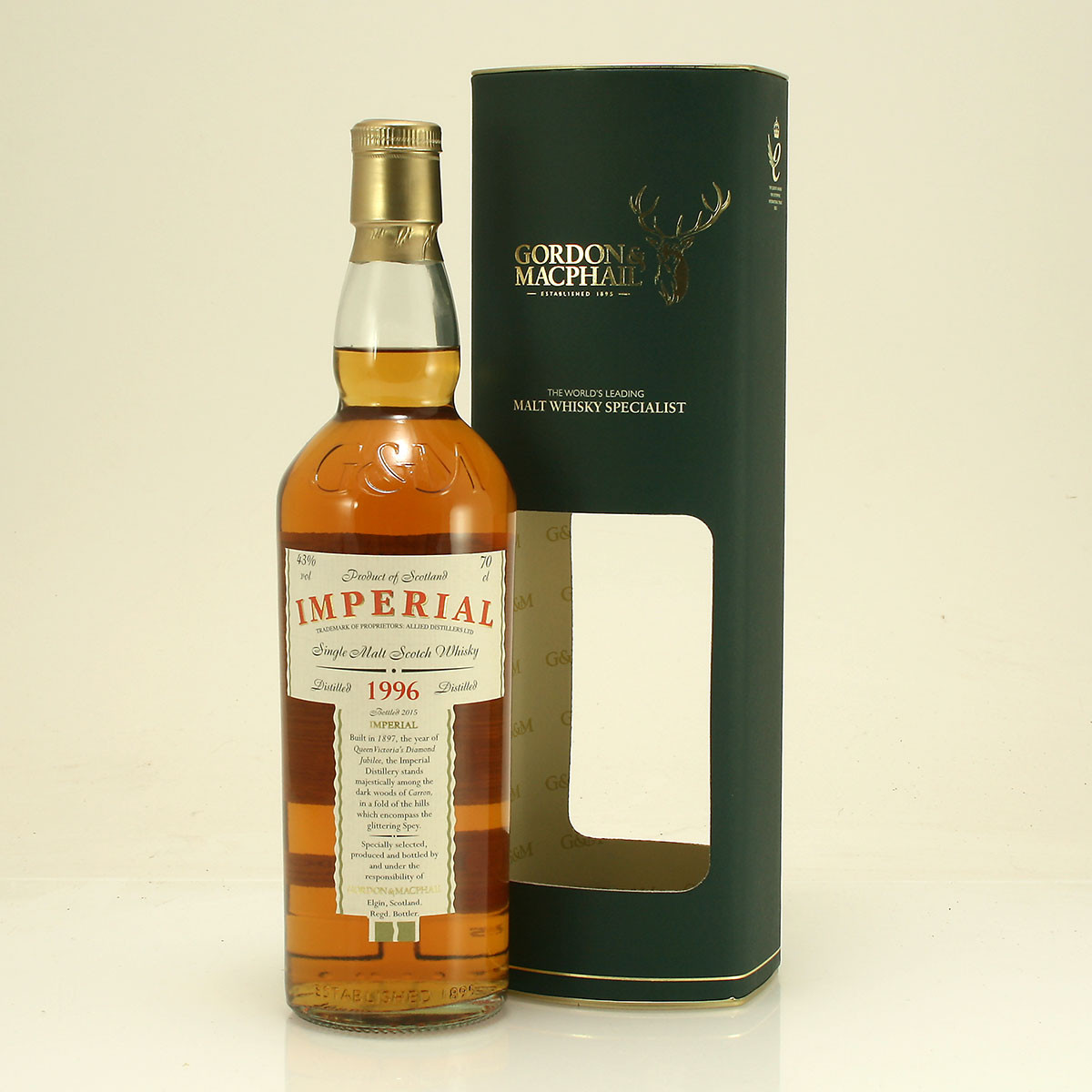 Imperial Distillery (Silent Distillery) 1996 Single Malt Scotch