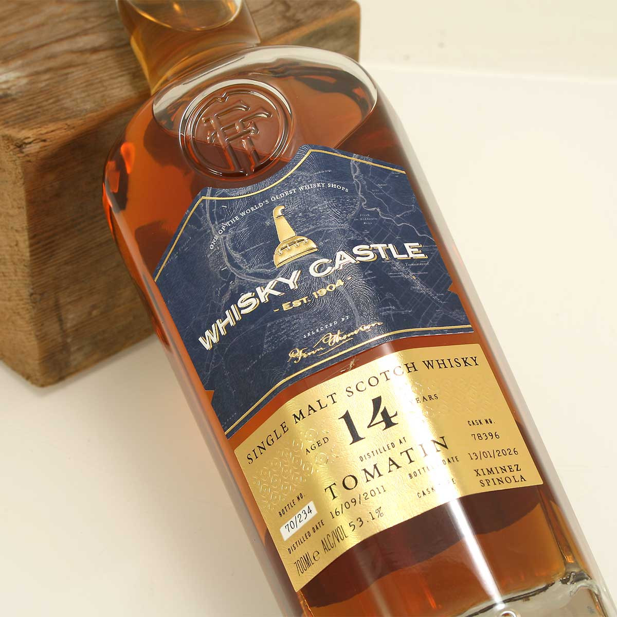 Tomatin Distillery 14 year old Single Cask Pedro Ximenez Spinola