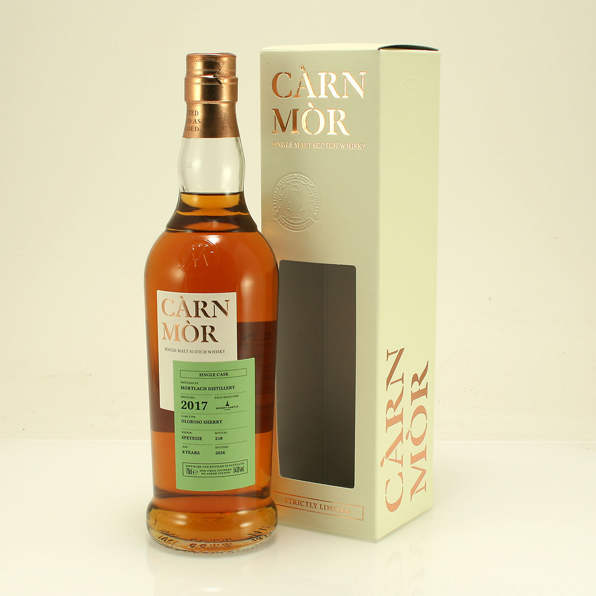 Mortlach Distillery 2017 Single Cask, Oloroso Sherry Finish, 8