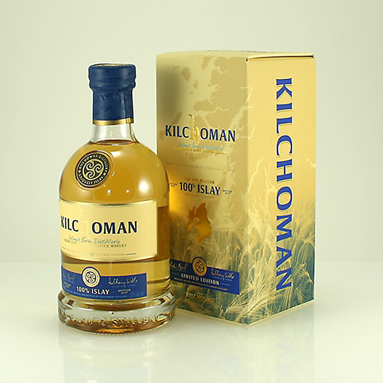 ウイスキー KILCHOMAN 100% ISLAY 12th EDITION 700ml Islay Single Malt Whisky, '100% Islay' 12th Edition