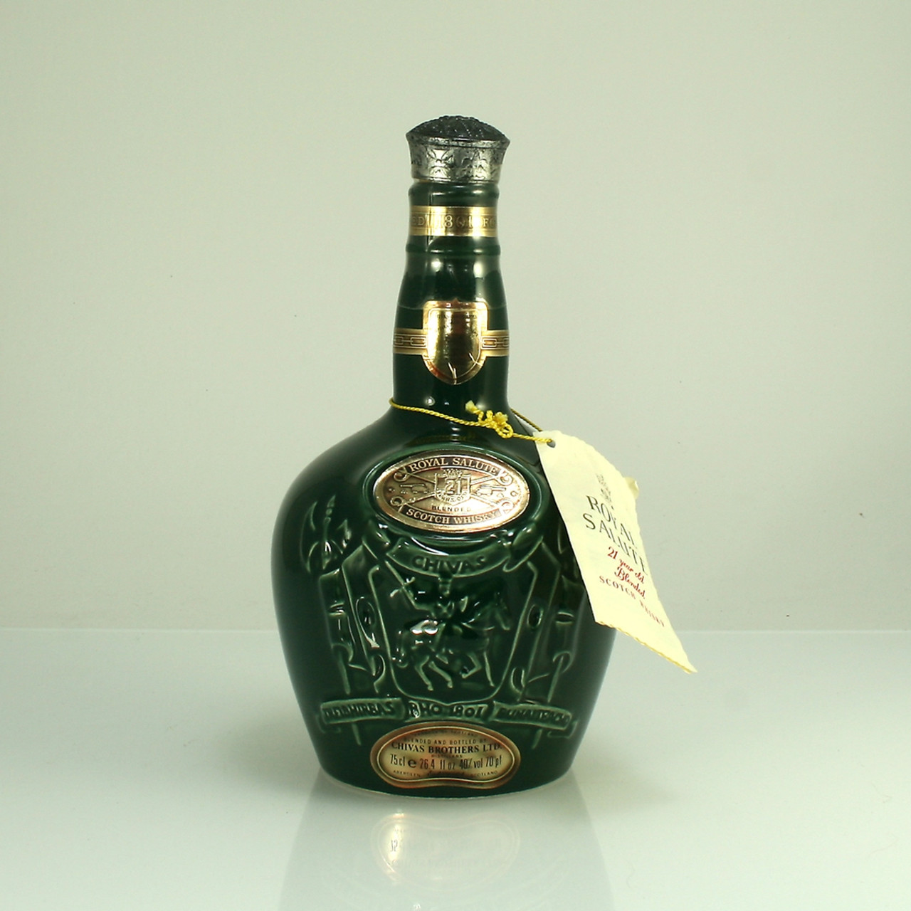 Royal Salute Emerald 1980's bottling of 21 y/o Blended Scotch