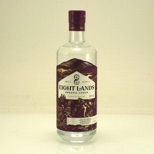 Eight Lands Organic Speyside Vodka from The Glenrinnes Distillery 42% 70cl