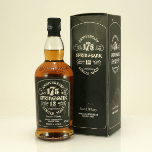 Springbank 12 year old '175 Anniversary' Campbeltown Single Malt Scotch Whisky 46% 70cl Springbank 12 year old '175 Anniversary' Campbeltown Single Malt Scotch Whisky 46% 70cl