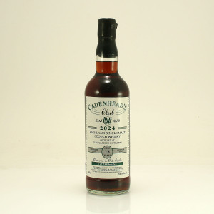 Cadenhead's Club 12 year old 2024 Distilled at Glen Garioch Distillery Highland Single Malt Scotch Whisky 56.8% 70cl Cadenhead's Club 12 year old 2024 Distilled at Glen Garioch Distillery Highland Single Malt Scotch Whisky 56.8% 70cl
