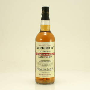 Ian Macleod's 'As We Get It' Cask Strength Highland Single Malt Scotch Whisky 66.8% 70cl Ian Macleod's 'As We Get It' Cask Strength Highland Single Malt Scotch Whisky 66.8% 70cl