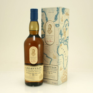 Lagavulin 11 year old Offerman Edition Caribbean Rum Cask Finish Islay Single Malt Scotch Whisky 46% 70cl