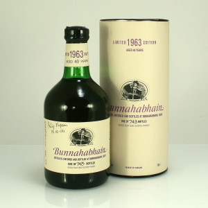 Bunnahabhain 40 year old 1963 Limited Edition Islay Single Malt Scotch Whisky 42.9% 70cl Bunnahabhain 40 year old 1963 Limited Edition Islay Single Malt Scotch Whisky 42.9% 70cl
