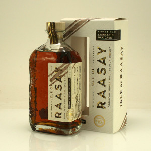 Isle of Raasay 5 year old Chinkapin Oak Cask Unpeated Na Sia Single Cask Series Hebridean Single Malt Scotch Whisky 61.4% 70cl