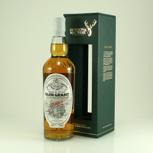 Glen Grant 45 year old distilled in 1966 Sherry Finished Speyside Single Malt Scotch Whisky from Gordon & MacPhail Distillery Labels 40% 70cl Glen Grant 45 year old distilled in 1966 Sherry Finished Speyside Single Malt Scotch Whisky from Gordon & MacPhail Distillery Labels 40% 70cl