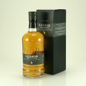 Ledaig 10 year old Peated Single Malt Scotch Whisky from the Tobermory Distillery Isle of Mull 46.3% 70cl Ledaig 10 year old Peated Single Malt Scotch Whisky from the Tobermory Distillery Isle of Mull 46.3% 70cl