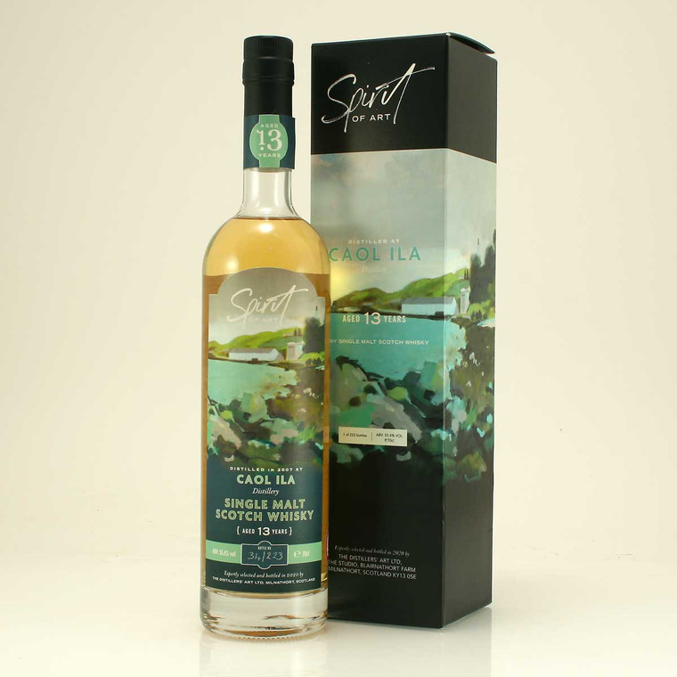 Caol Ila 13 y/o Cask Strength Islay Single Malt from The Spirit of Art 55.4% 70cl