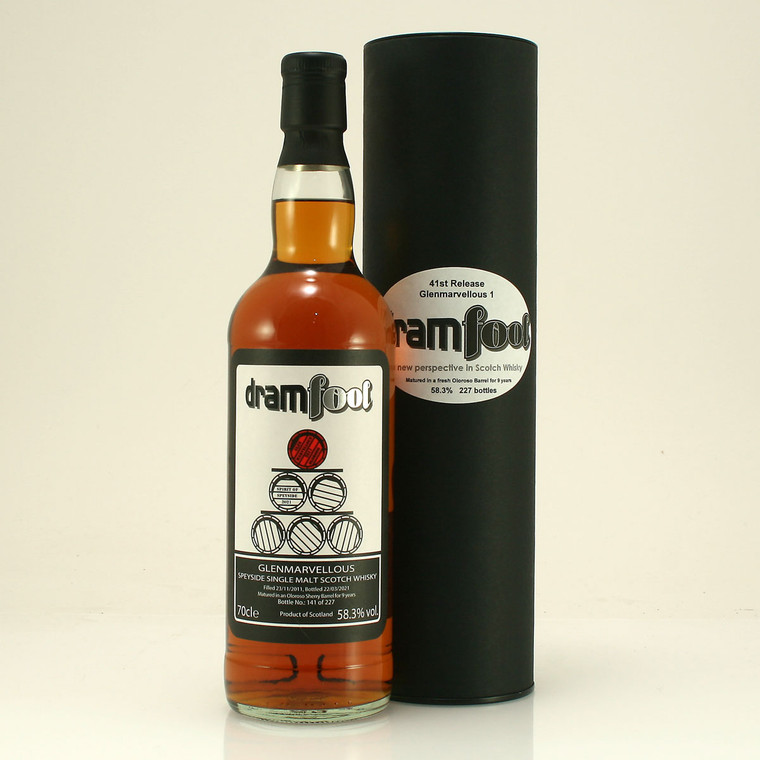 Dramfool Glenmarvellous 9 Year Old 58.3% 70cl