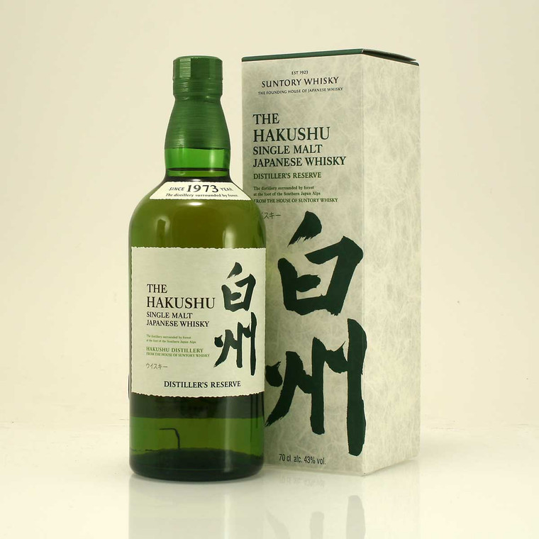 Hakushu Single Malt Japanese Whisky Distiller's Reserve 43% 70cl