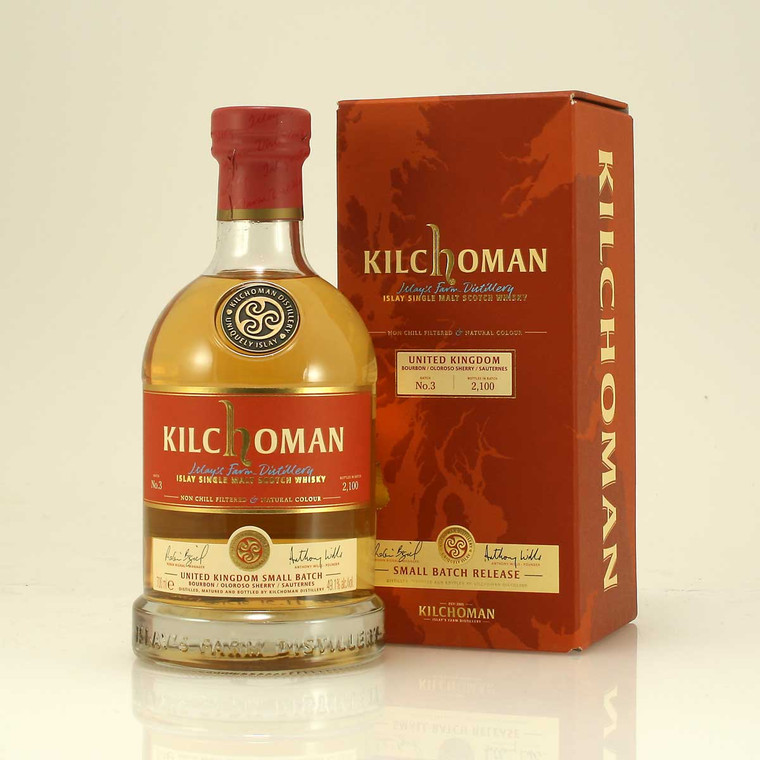 Kilchoman Small Batch Release Batch No. 3 Islay Single Malt 49.1% 70cl