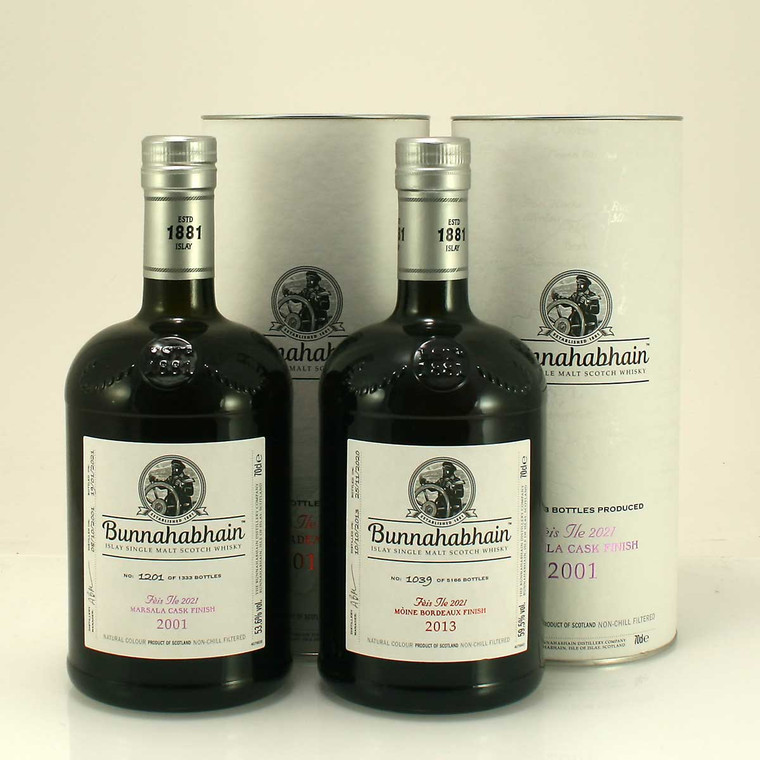 Bunnahabhain Limited Edition Feis Ile 2021 Set Of 2 70cl