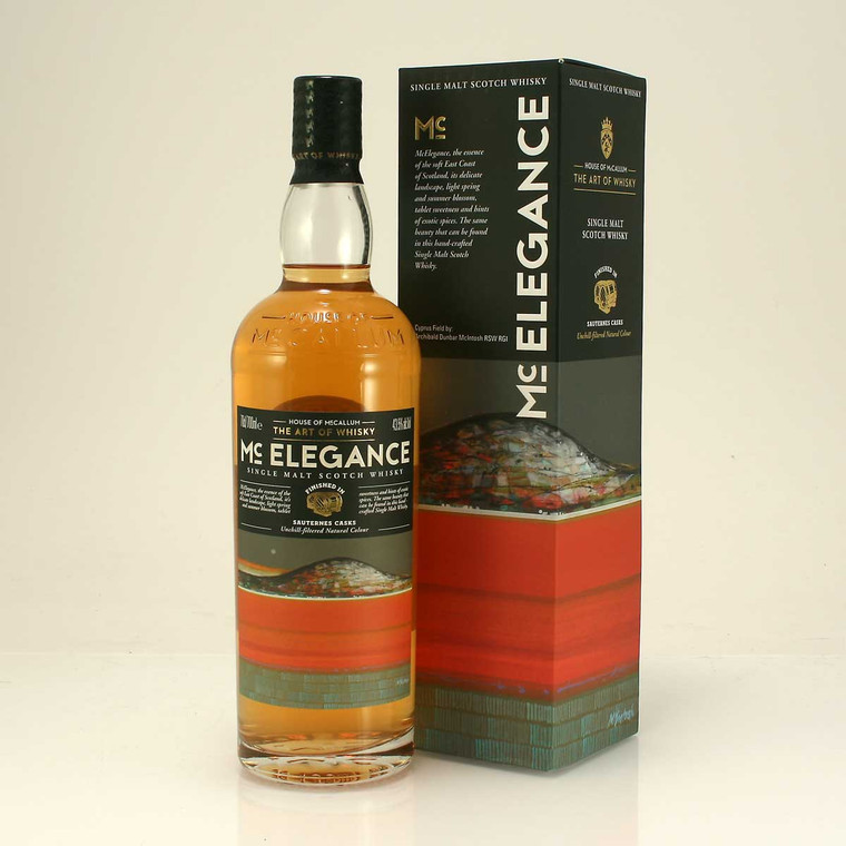 Mc Elegance Single Malt Scotch Whisky with a Sauternes Wine Finish from House of Mc Callum 'The Art of Whisky Collection' 43.5% 70cl