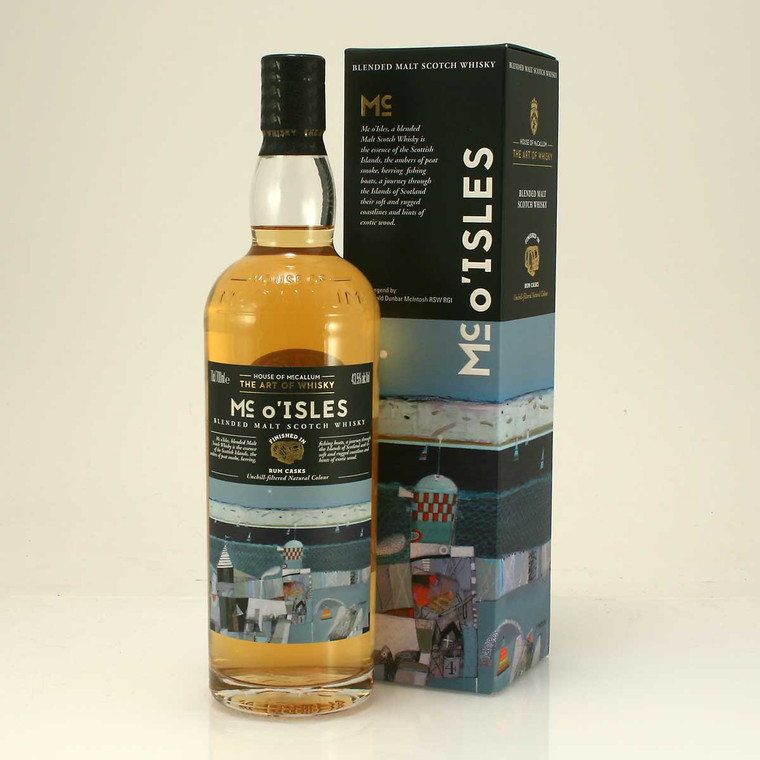 Mc o'Isles Blended Malt from House of Mc Callum 'The Art of Whisky Collection' 43.5% 70cl