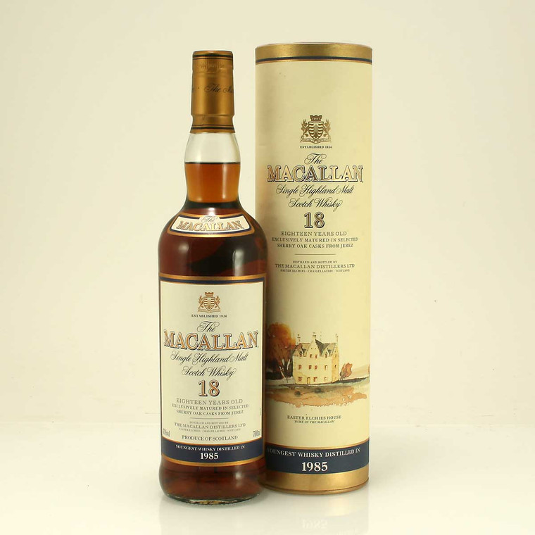 The Macallan 18 year old Sherry Oak Cask 1985 Highland Single Malt Scotch Whisky 43% 70cl