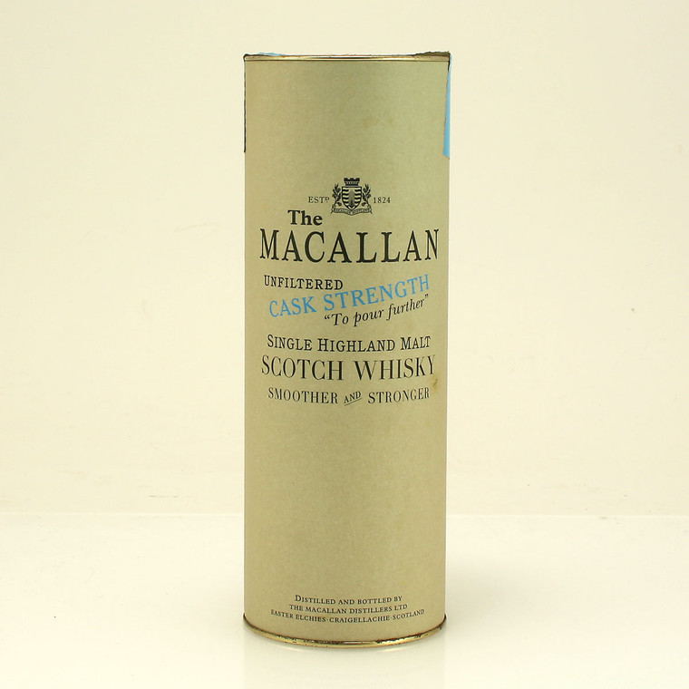 The Macallan 1989 Unfiltered Cask Strength Highland Single Malt 59.2% 50cl