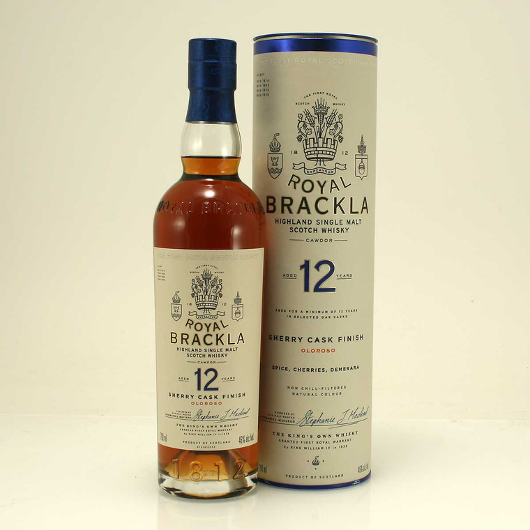 Royal Brackla 12 y/o Highland Sherry Cask Finish Single Malt 46% 70cl