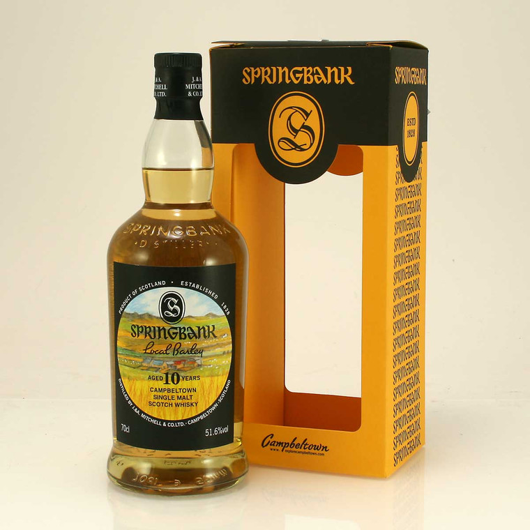 Springbank 10 y/o Local Barley Campbeltown Single Malt 51.6% 70cl