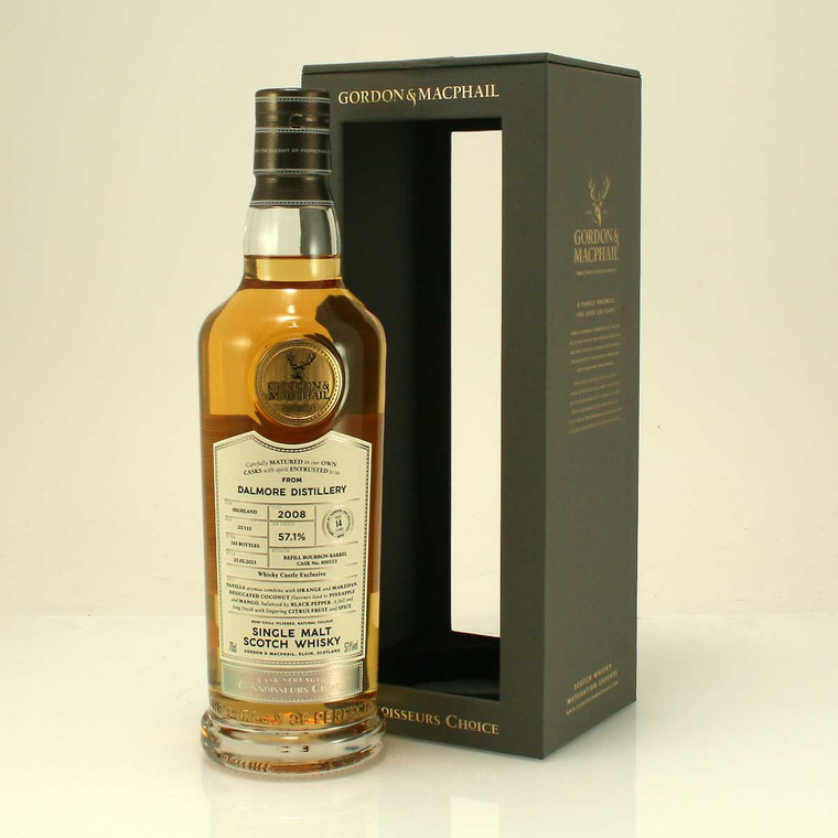 Dalmore 14 y/o Single Cask Whisky Castle Exclusive from Gordon & MacPhail Connoisseurs Choice 57.1% 70cl