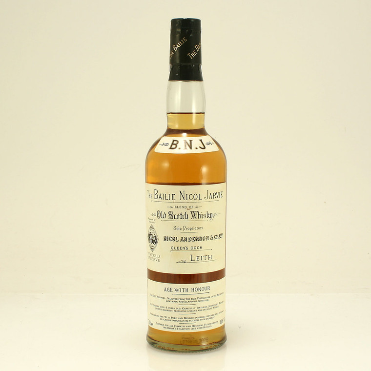The Bailie Nicol Jarvie Blend of Old Scotch Whisky 40% 70cl
