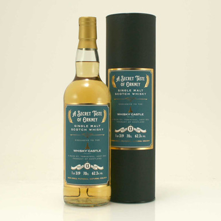 A Secret Taste Of Orkney 13 y/o Exclusive to the Whisky Castle 62.3% 70cl