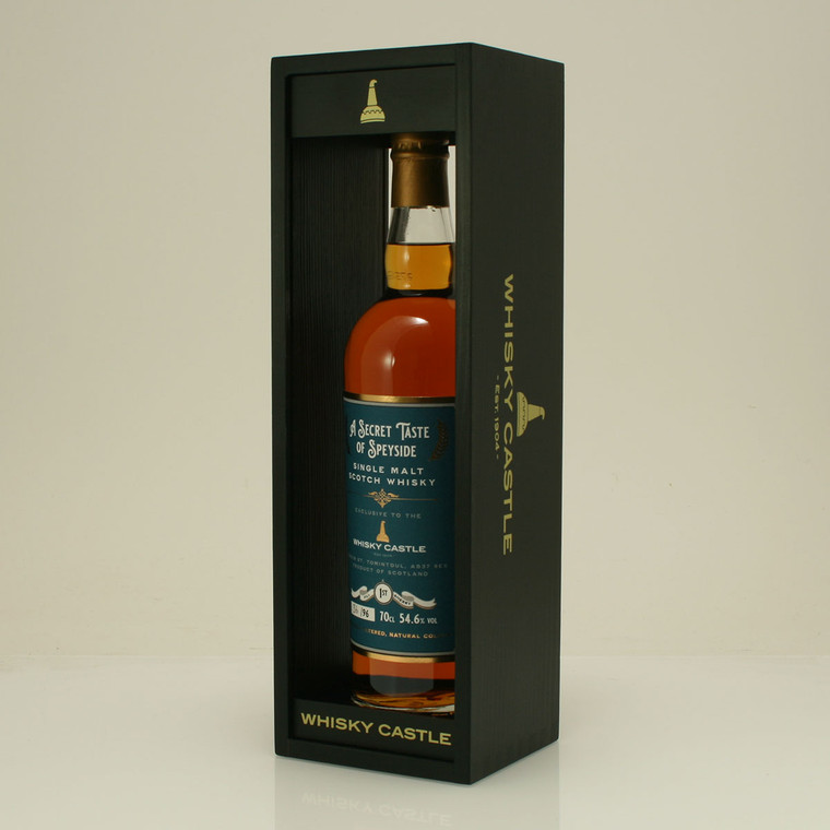 'A Secret Taste of Speyside' First-Fill Sherry Butt, Speyside Single Malt Scotch Whisky and an Exclusive to us at The Whisky Castle 54.6% 70cl
