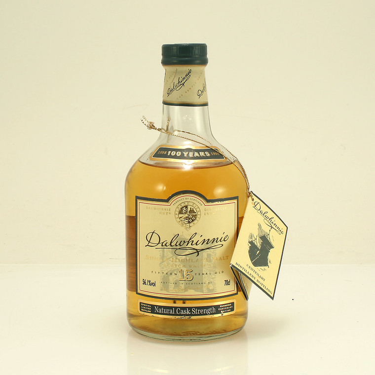 Dalwhinnie 15 year old 'Centenary Distillery Bottling' Natural Cask Strength Highland Single Malt Scotch Whisky 56.1% 70cl