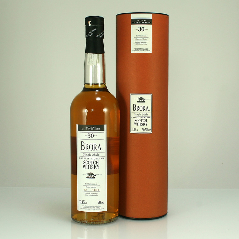 Brora 30 year old Coastal Highland Single Malt Scotch Whisky 52.4% 70cl